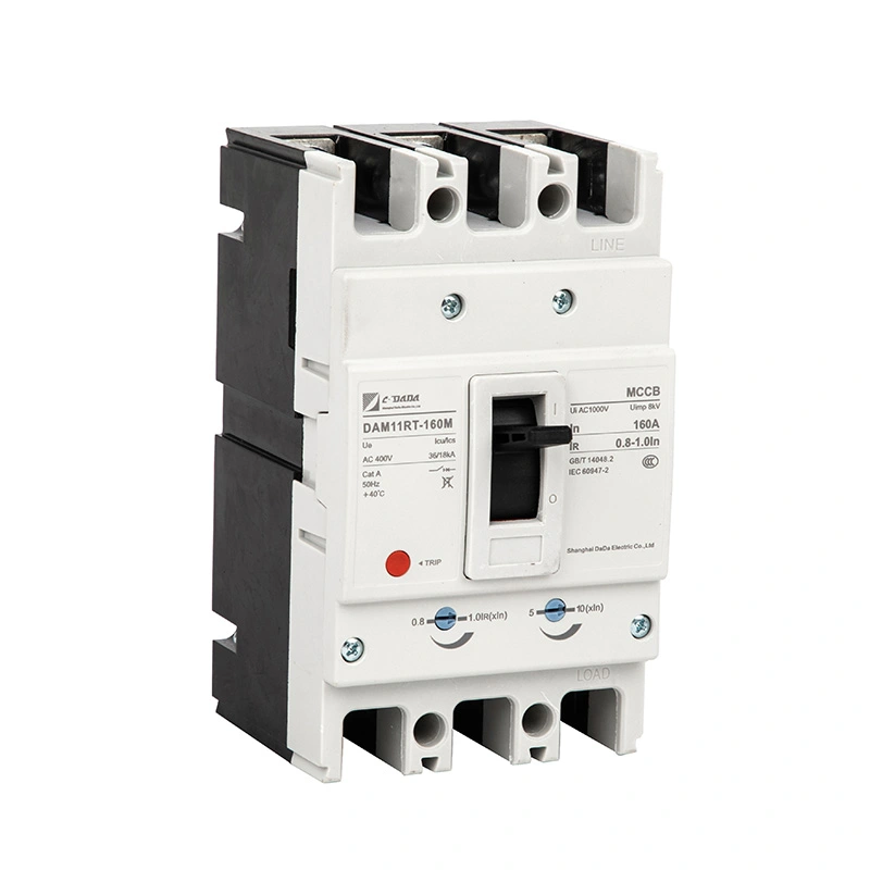 MCCB قابل تنظیم مغناطیسی حرارتی 160A