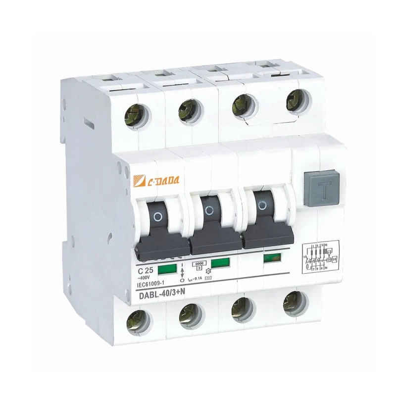 نوع الکترونیکی 2P 4P RCBO